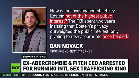 Fmr Abercrombie & Fitch CEO arrested for running intl sex trafficking ring