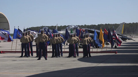 Harrier squadron celebrates 77th Anniversary (BRoll)