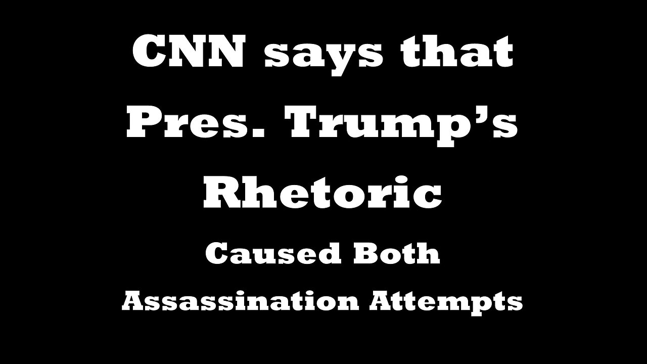 MSNBC, CNN Blame Assassination Attempts on TRUMP!