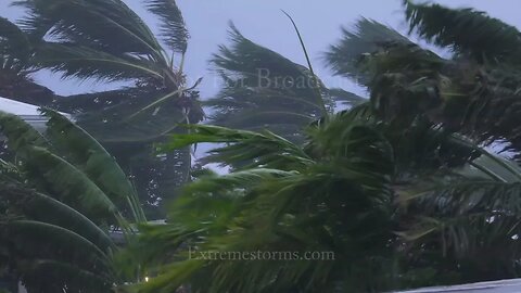 Hurricane Matthew Mayhem in 30 seconds from Exuma Bahamas