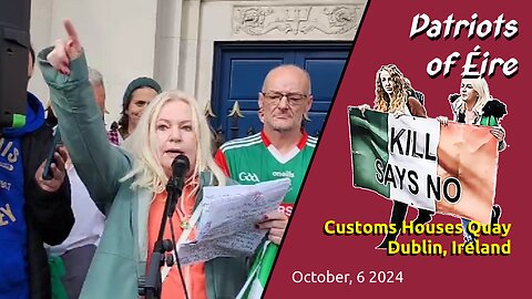Patriots of Eire Rally: Freedom March in Dublin – October 6th, 2024