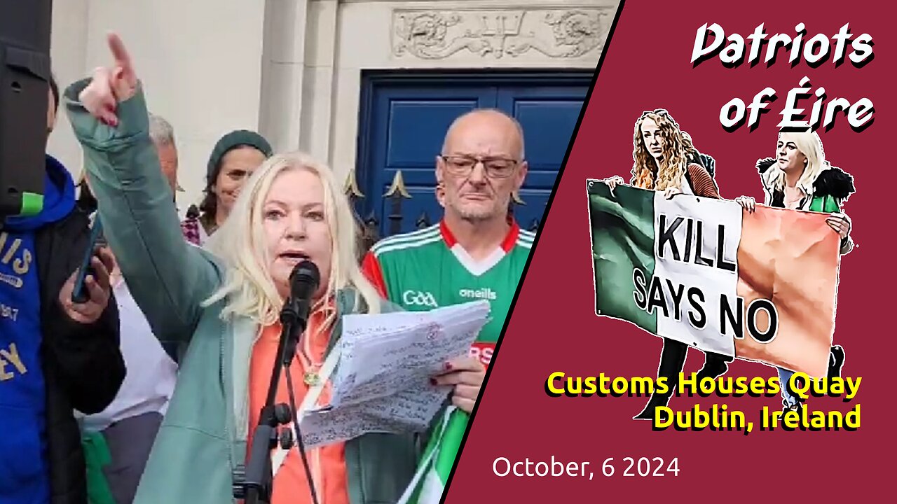 Patriots of Eire Rally: Freedom March in Dublin – October 6th, 2024