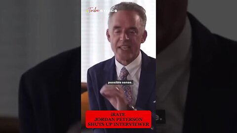 iRate @JordanBPeterson Shuts Up Interviewer #redpill