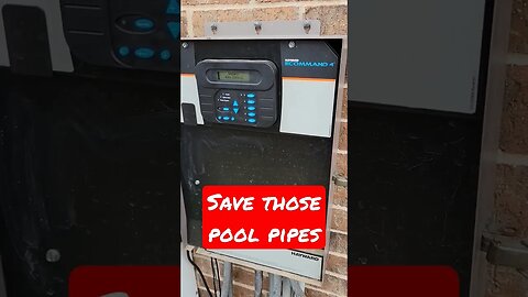 Save your pool from the freeze! #subscribe #pool #freeze