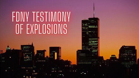 FDNY: World Trade Center 7 Was a controlled Demolition