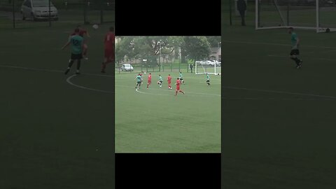 Grassroots Football | Certain Goal Denied By Header Off The Line! #shorts