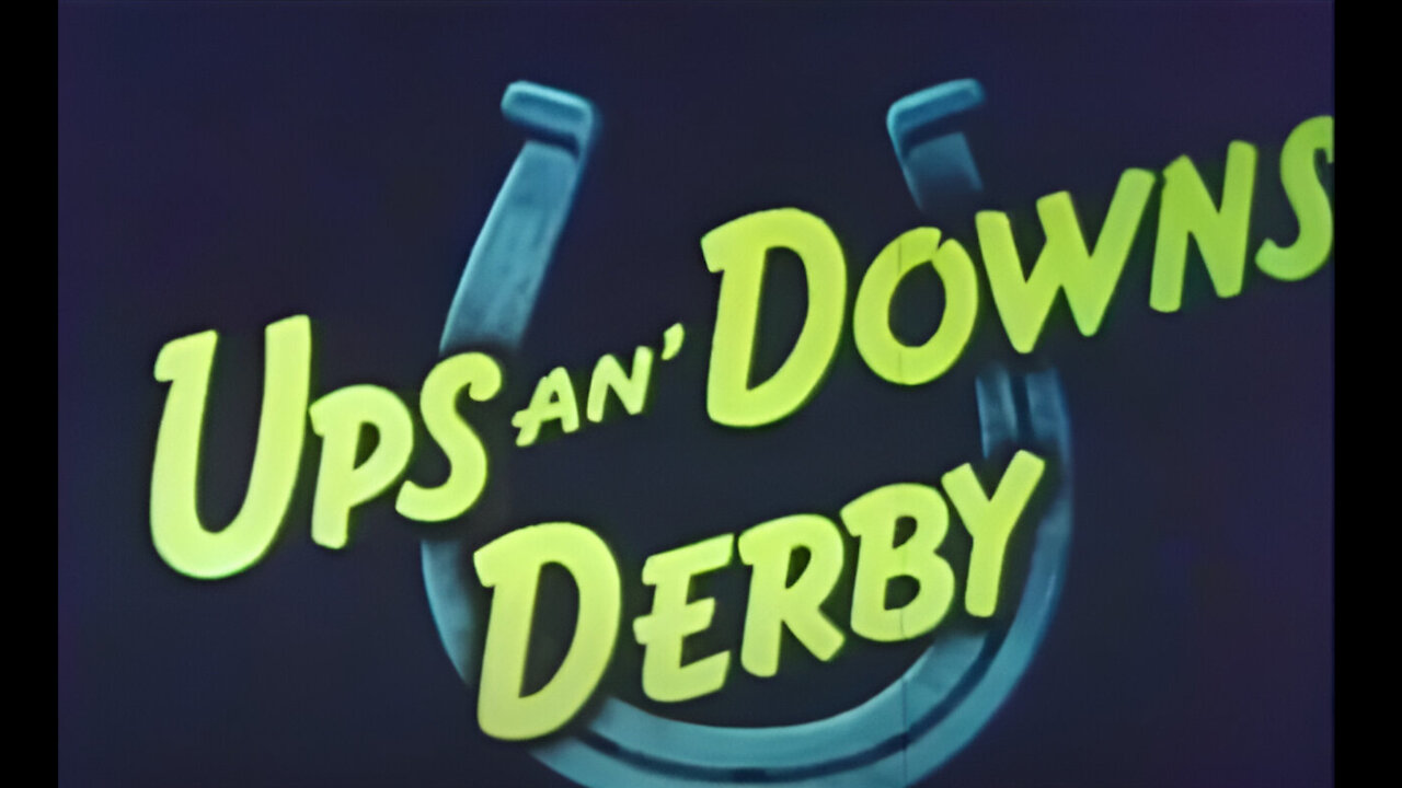 Ups an' Downs Derby | Noveltoons | HD