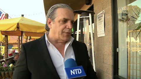 A restaurant owner in Southern California is banning masks inside his restaurant