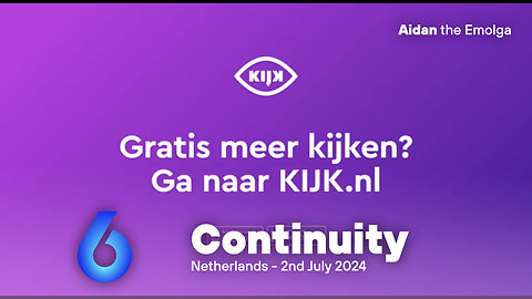 SBS6 | Netherlands/Holland | Continuity + News [2nd July 2024]