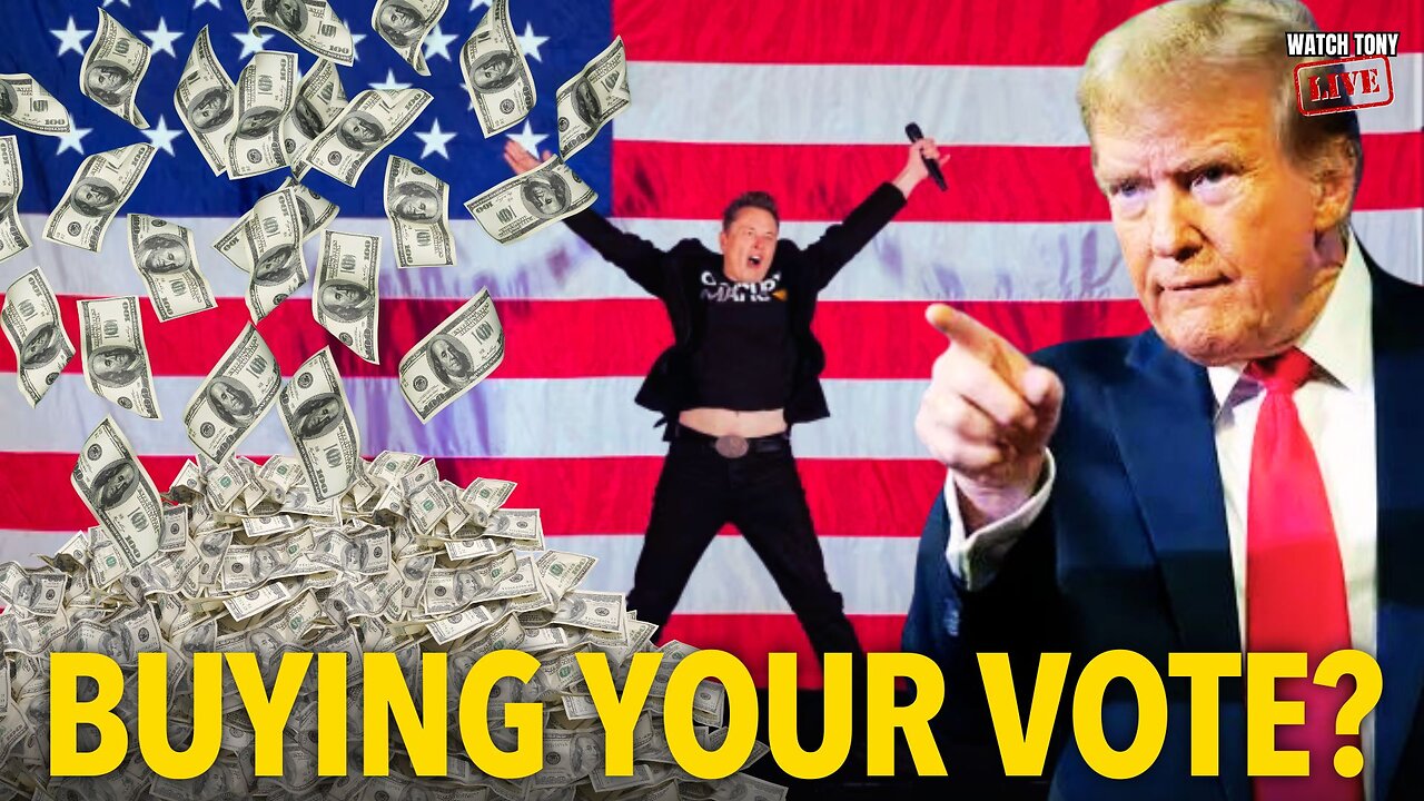 Elon Musk’s $1M Trump Bribe: Billionaires Hijacking Democracy | The Tony Michaels Podcast #758