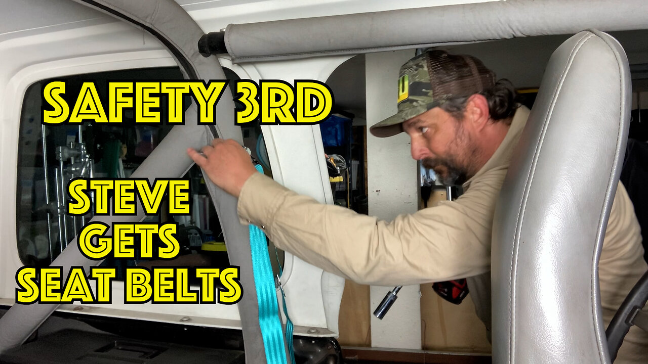 We Take Some Time Between Parts Deliveries To Make Steve A Little Safer