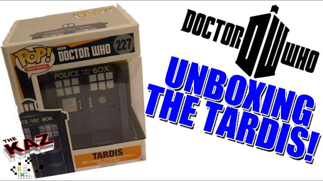 Unboxing the Tardis Dr Who Funko Pop