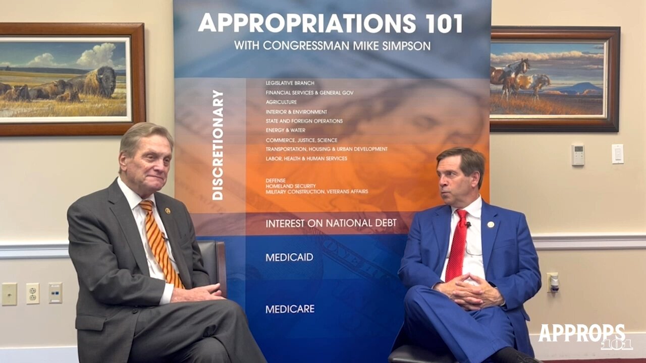 Appropriations 101 with Rep. Chuck Fleischmann