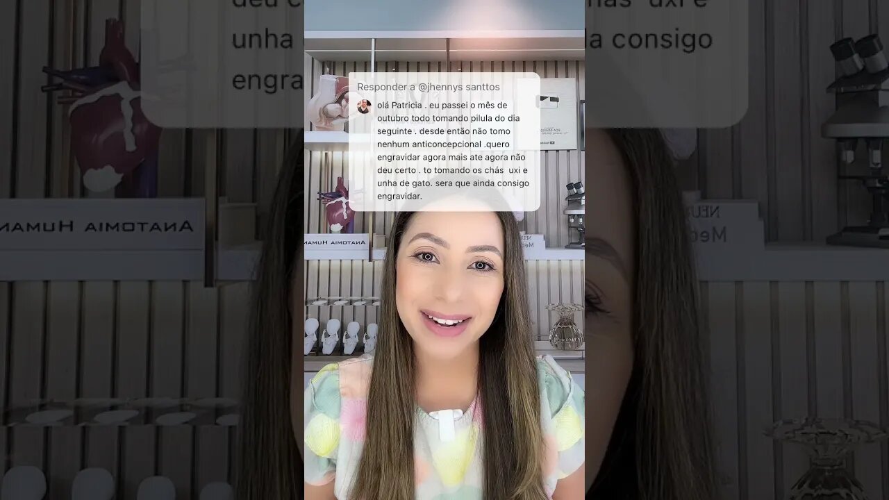 Estou tomando o xi amarelo e unha de gato posso engravidar?