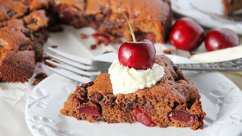 Easy Chocolate Cherry Cake
