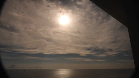 ⛅️ sun 🌞 ☀️ rise over Ormond ⛅️