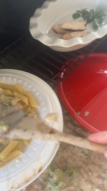 Hurricane Meal Prep Chicken Alfredo