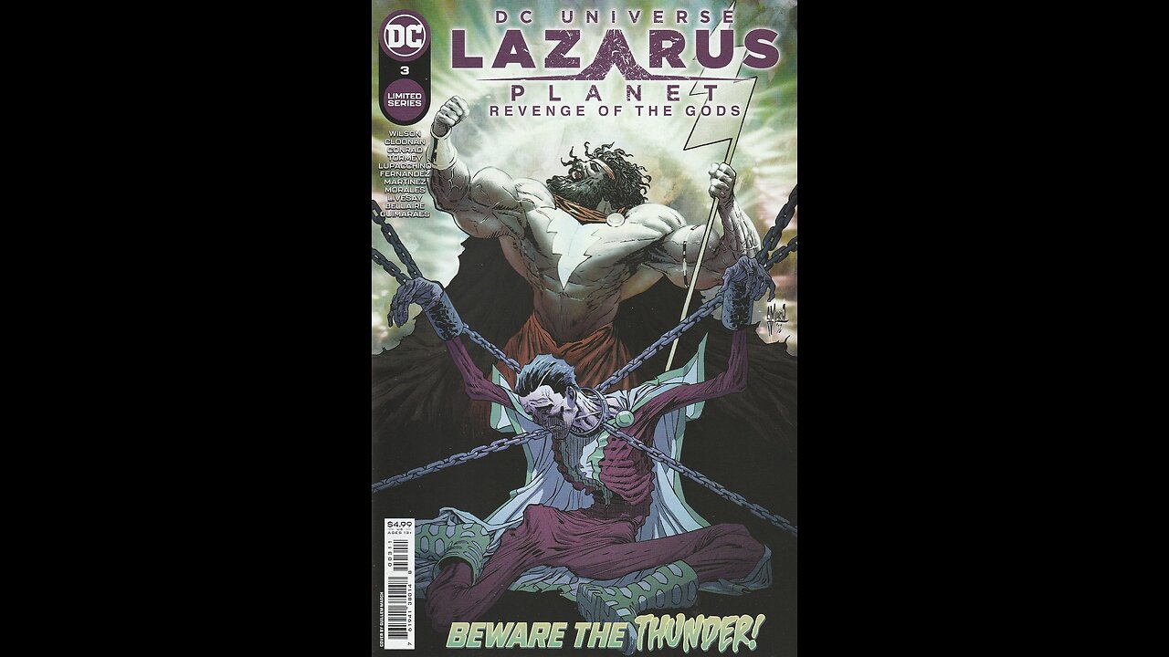 Lazarus Planet: Revenge of the Gods -- Issue 3 (2023, DC Comics) Review