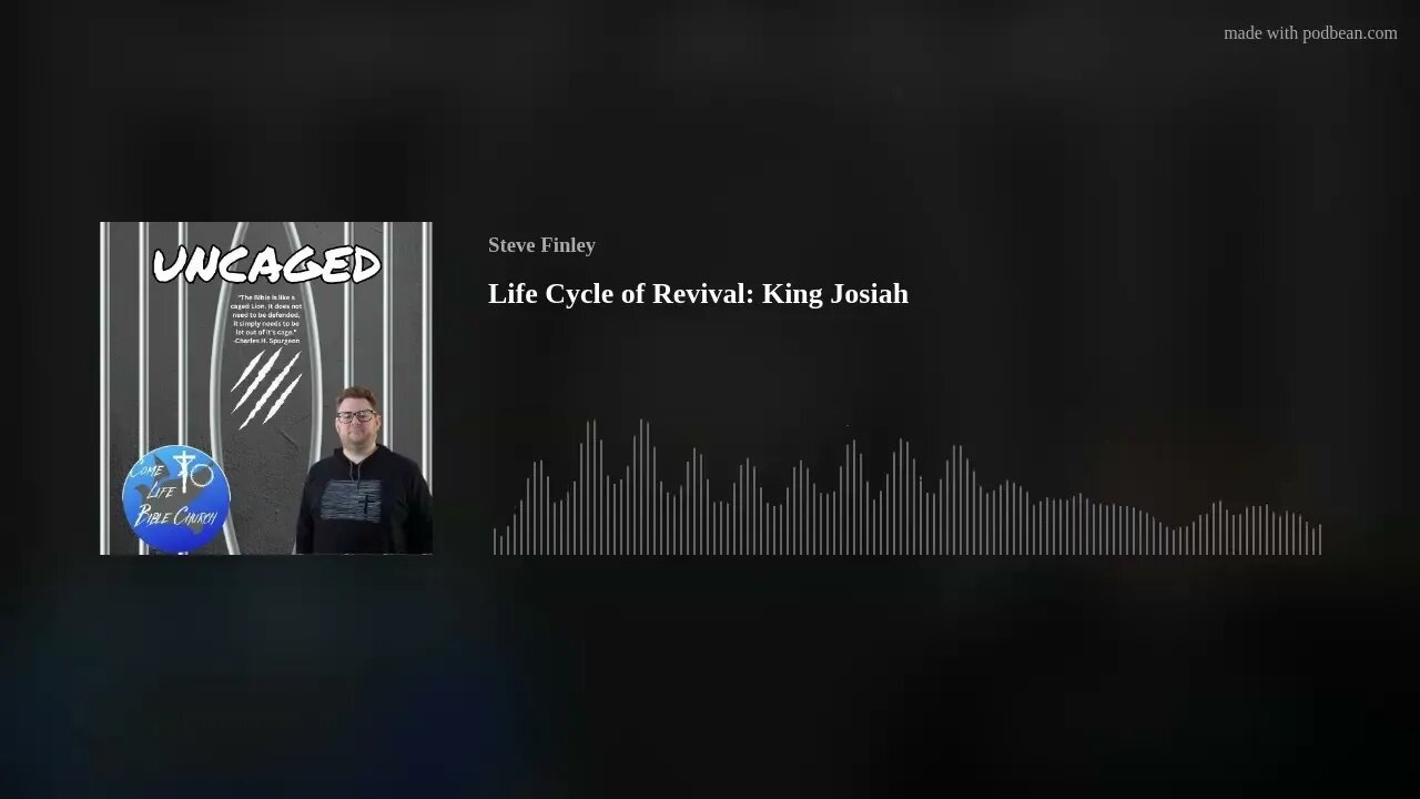 Life Cycle of Revival: King Josiah