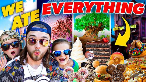 Eating All The Food At Disney World | Epcot's Food And Wine Festival