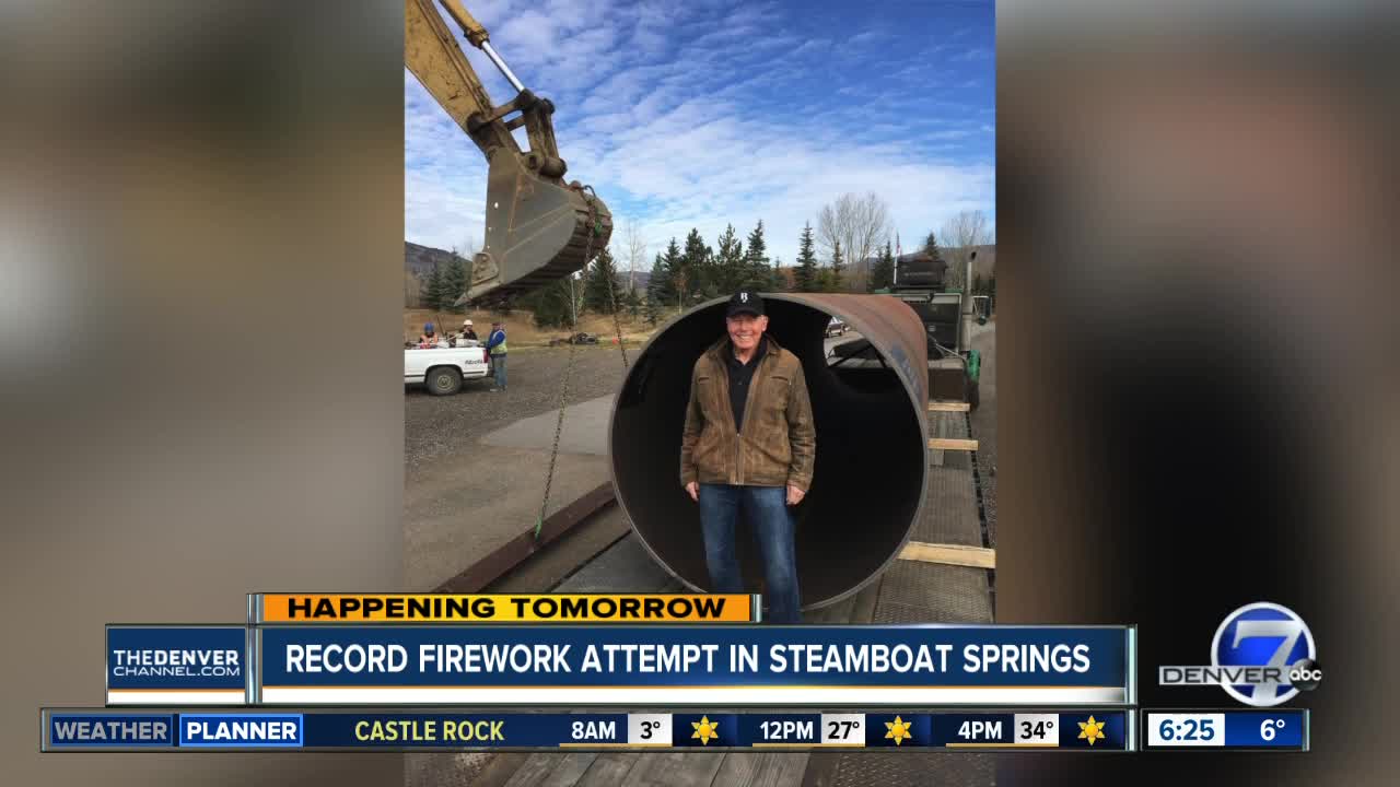 Record firework at Steamboat Springs Winter Carnival