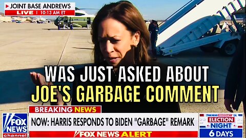 DAMAGE CONTROL this Morning over Biden’s “Garbage” comment 🗑️🗑️🗑️