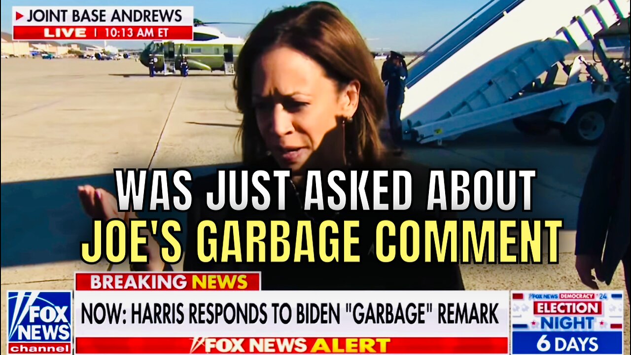 DAMAGE CONTROL this Morning over Biden’s “Garbage” comment 🗑️🗑️🗑️