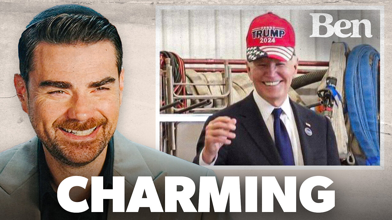 Joe Biden Caught Wearing a Trump Hat