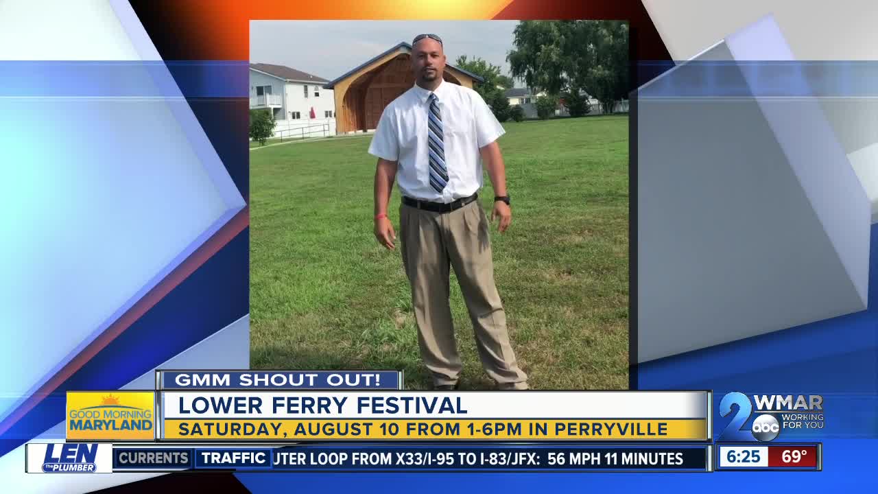 Good morning from the Lower Ferry Festival!