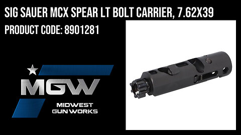 Sig Sauer MCX Spear LT Bolt Carrier, 7.62x39 - 8901281