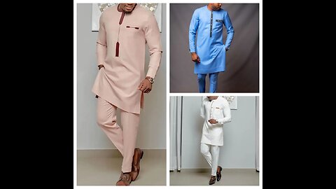 Kaftan Elegant African Men's Set 2 Pieces Outfits | #AliExpress #Amazon