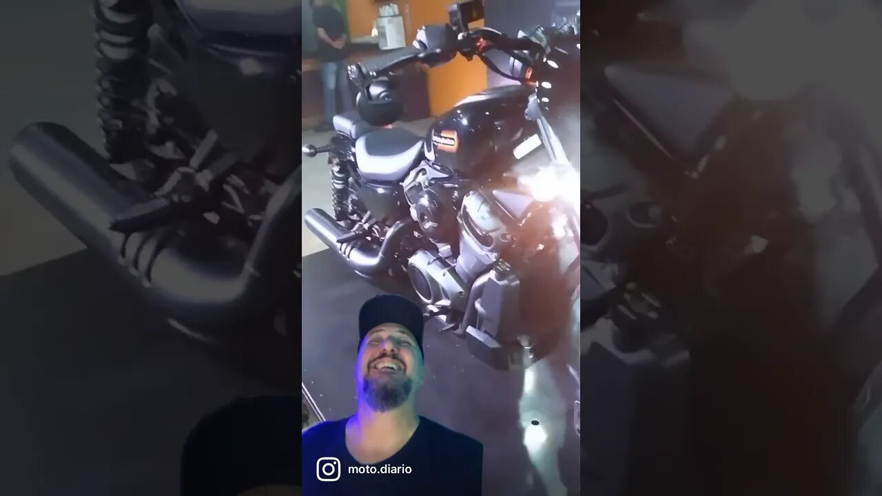 Nova moto custom chegou no Brasil