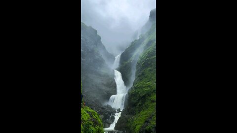 Kalu Waterfall, Maharashtra India
