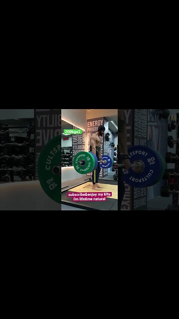 Deadlift 200KGx2 | Champion Mindset | Bodyweight 74kg #shorts #youtubeshorts #viralshorts