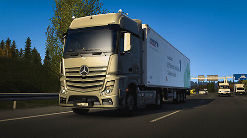 ETS2 Mercedes-Benz Actros MP4 510 | Nuremberg DE to Innsbruck AT | Grapes 14t