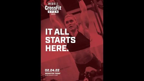 I am JOINING the NOBULL Crossfit Open 2022