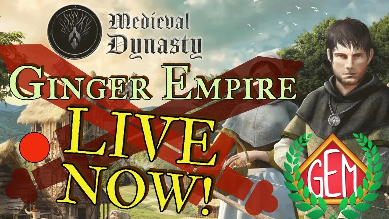 🔴Medieval Dynasty LIVE! A Fresh Start!🔴