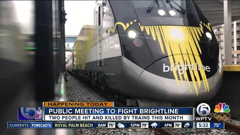 Group works to stop Brightline from expanding to Treasure Coast