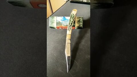 Marbles Black Stag Bone Jumbo Trapper! #Roughryder #edc #legiontacticoolcutlery