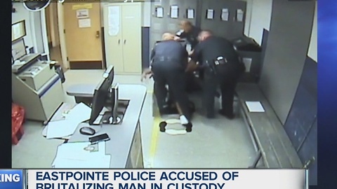 Eastpointe police accused of brutalizing man in custody