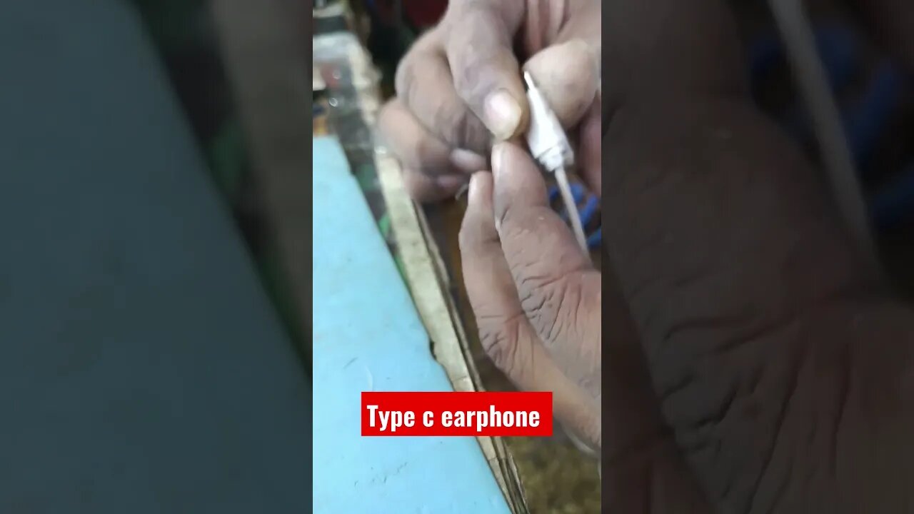 How to repair Any type c earphone