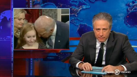 Jon Stewart On Sleazy Joe Biden: 'The Audacity Of Grope' - Part 1