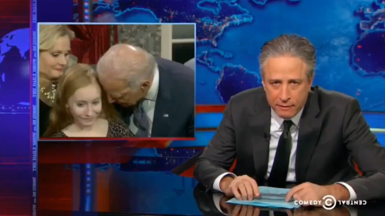 Jon Stewart On Sleazy Joe Biden: 'The Audacity Of Grope' - Part 1