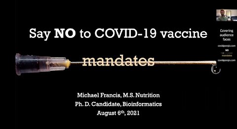 Say NO to COVID-19 Vaccine Mandates