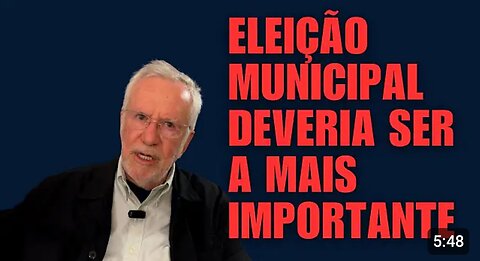 In Brazil, municipal elections should be the most important - by Alexandre Garcia