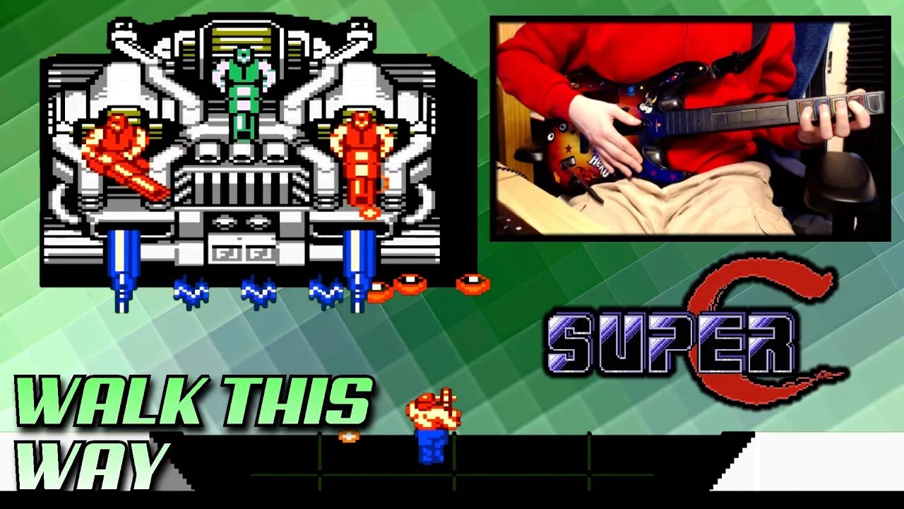 I use a Guitar to play Super C nes #2