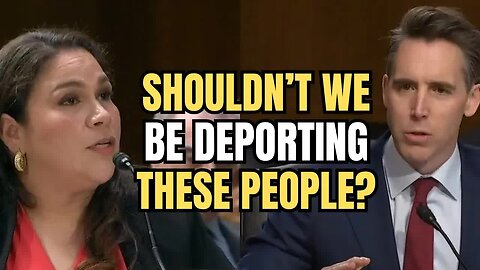Undocumented student protestors deserve deportation," says Josh Hawley.