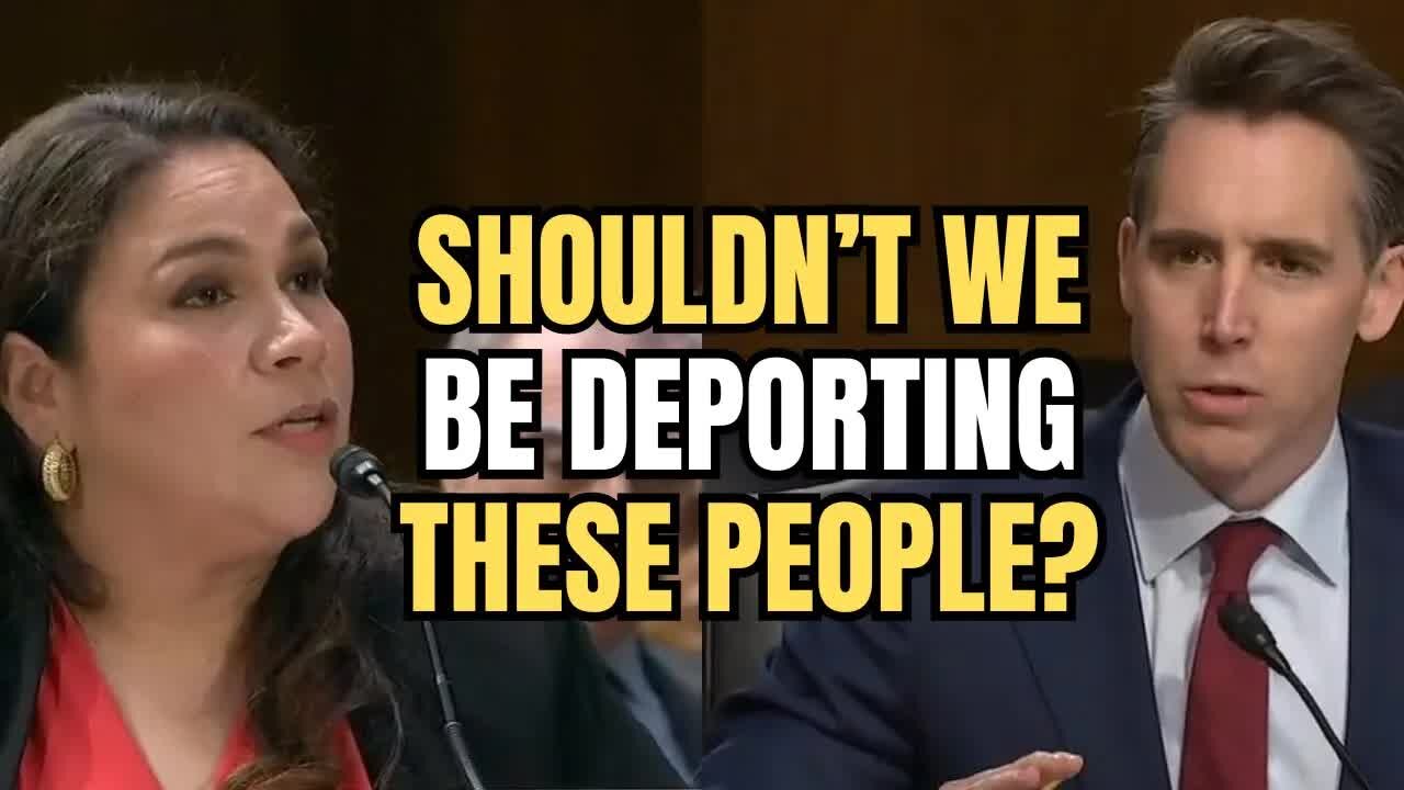 Undocumented student protestors deserve deportation," says Josh Hawley.