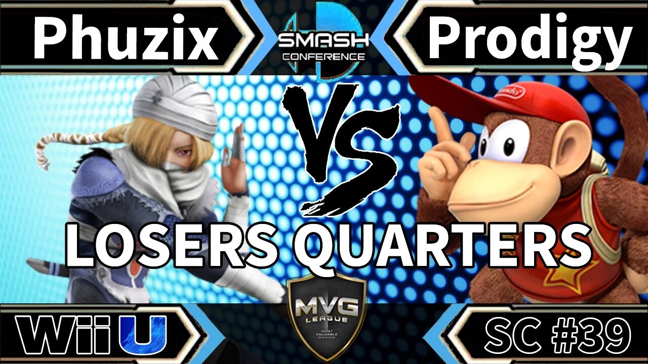ONI|Phuzix (Sheik) vs. GoTE|Prodigy (Diddy) - SSB4 Losers Quarters - Smash Conference 39