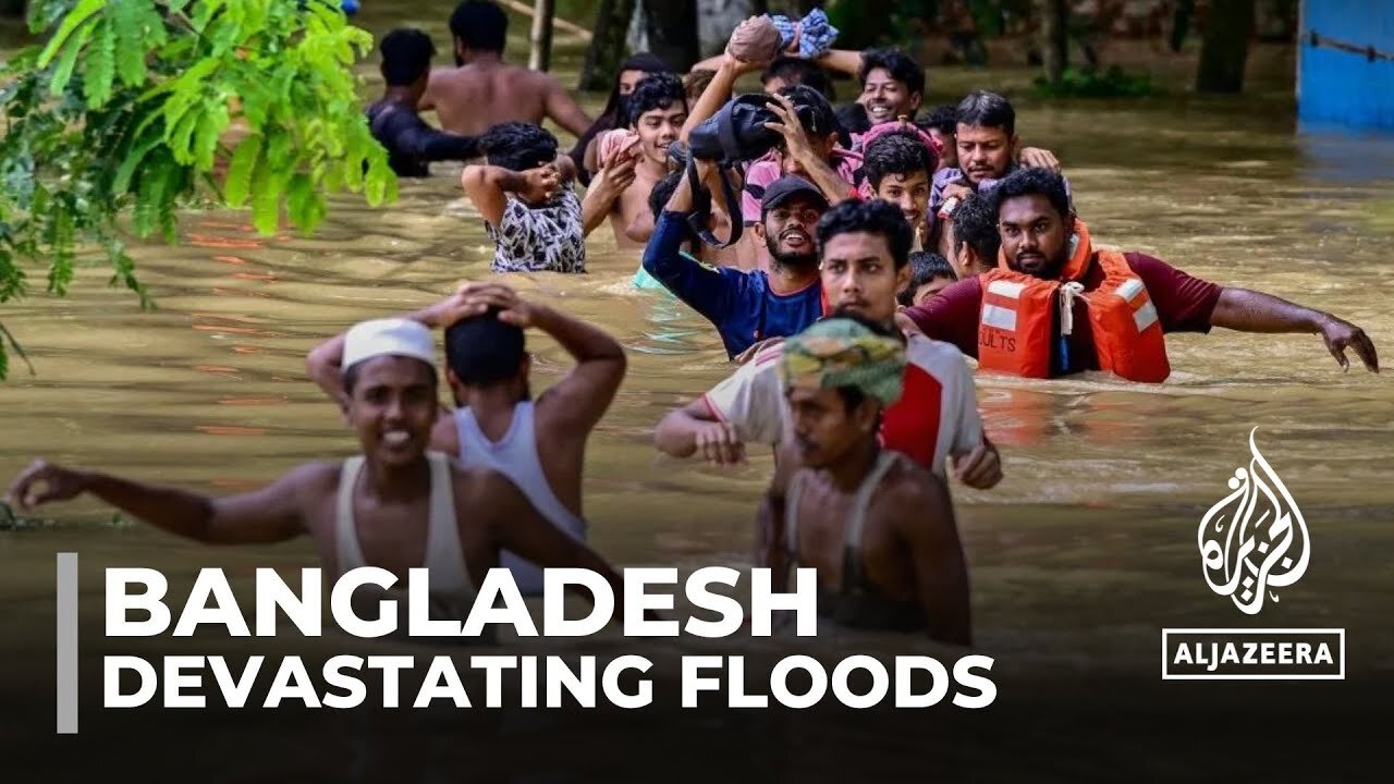 Heavy flooding in Bangladesh killed at least 18 people and stranded 5 million
